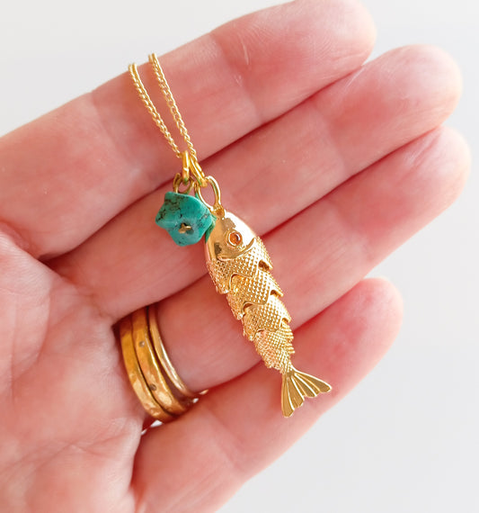 שרשרת CHARM דג קטן