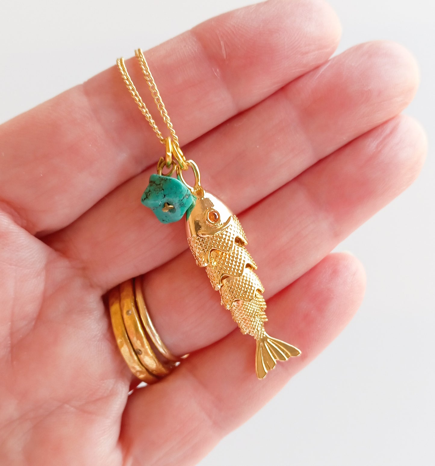 שרשרת CHARM דג קטן