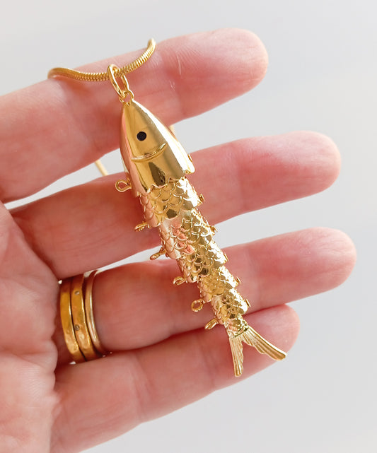 שרשרת CHARM דג גדול