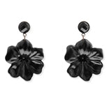 עגילי שושן שחור ענק