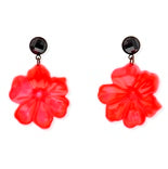 עגילי שושן אדום ענק